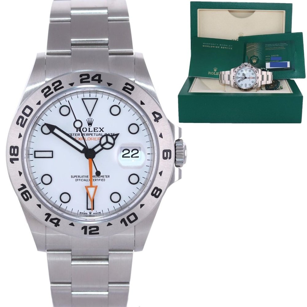 NEW! ROLEX WITH PAPERS GMT 42MM MENS WATCH! WOW!